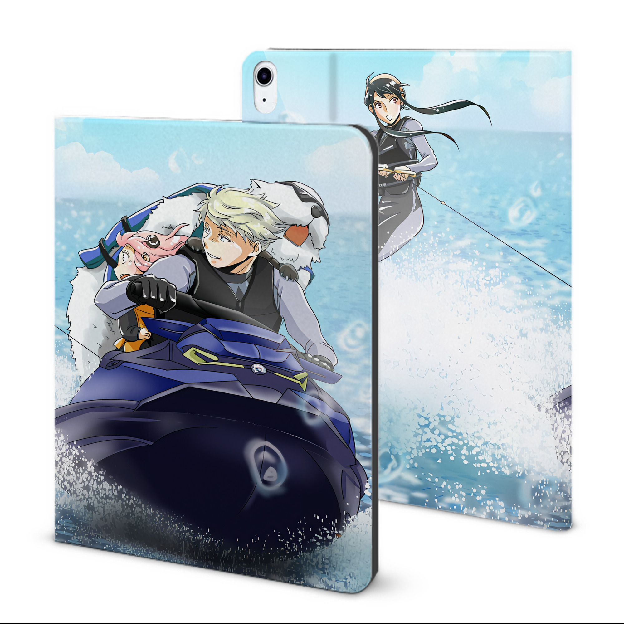 （画像用） SPY×FAMILY间谍家家酒 IPad ケース ブック型 PUレザー TPU 耐衝撃 軽量 薄型 ペン収納なし 全面保護 IPad 各モデル対応